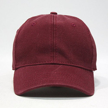 Cotton with Stretchable Polyester Air Mesh Back Flex Six Panel Baseball Cap - color: A-flex Maroon, size: Small