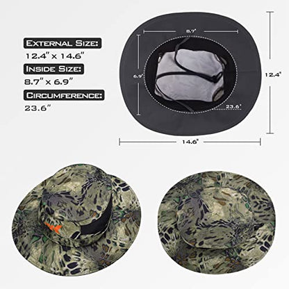 KastKing Sol Armis UPF 50 Boonie Hat for Sun Protection,Men Women - color: Multi-purpose