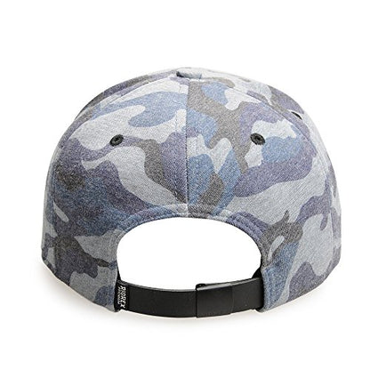 RIOREX Hip hop caps Fashion Animal Embroidery Baseball Cap for Men Adjustable Leather Belt Strapback Baseball Cap - color: Blue-camouflage