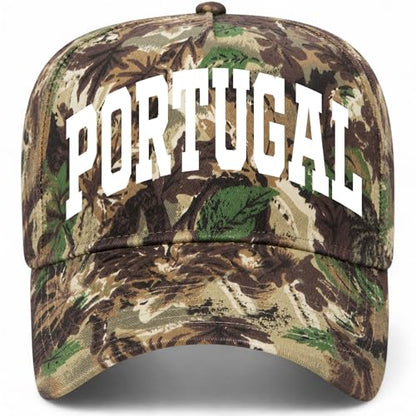 Portugal Collegiate Hat - color: Woodland Camo