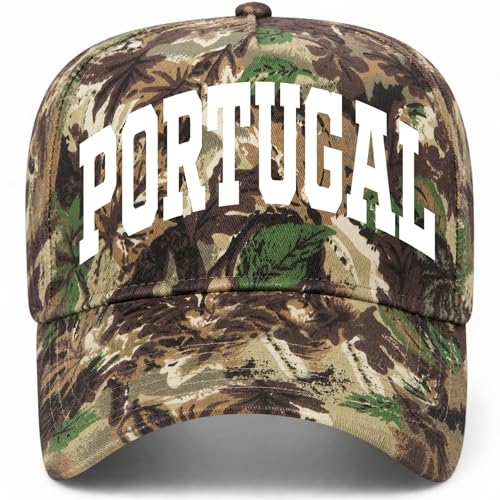Portugal Collegiate Hat - color: Woodland Camo