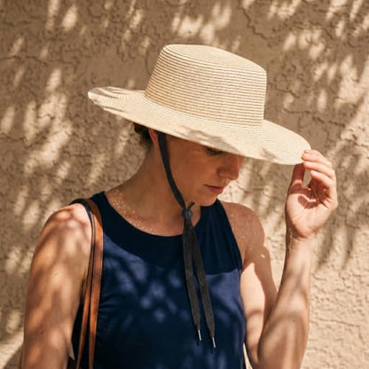 3 PCS Hat Straps for Wind, Adjustable Beige Sun Hats Chin Strap