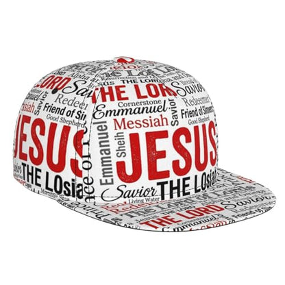 Jesus Baseball Cap for Men Women Adjustable Trucker Hat for Running Sports Hiking Beach - color: Jesus-c2