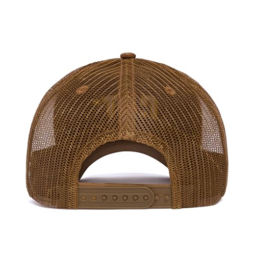 CAT Men's Raised Logo Cap - color: Bronze