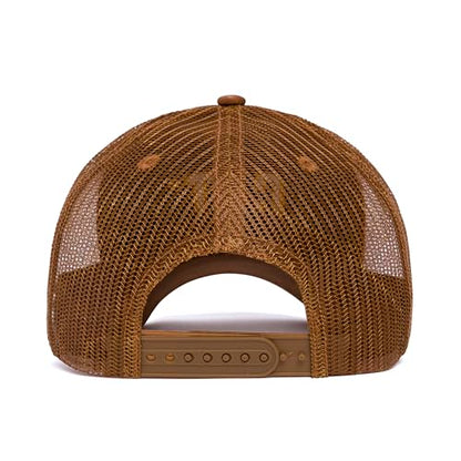 CAT Men's Raised Logo Cap - color: Bronze