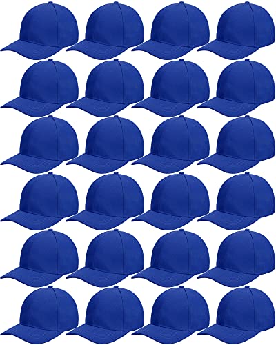 Handepo 24 Baseball Caps Adjustable - color: Blue