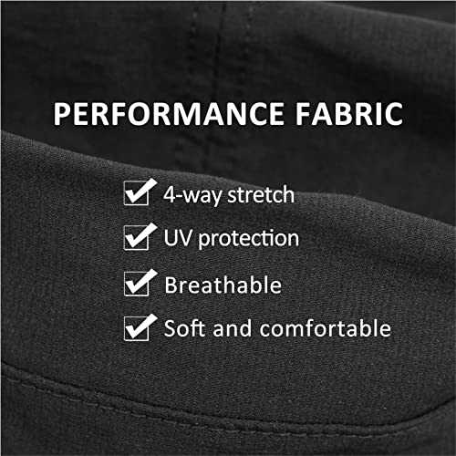 GADIEMKENSD Stretch Army Cap Cadet Military Hats Flat Top Baseball Cap Short Bill Breathable - color: Black