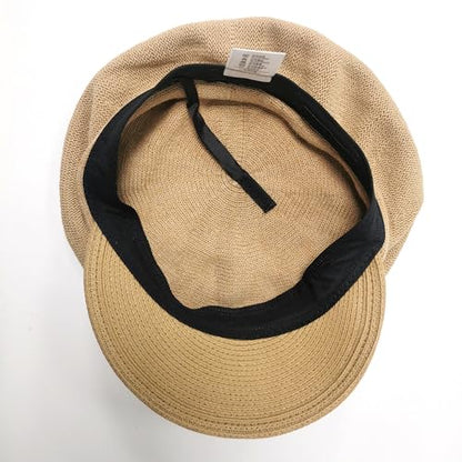Summer Beret Hat for Women, Breathable Thin Beret Hat Adjustable Lightweight Newsboy Cap - color: Khaki