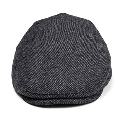 Toddler Wool Tweed Newsboy Cap - color: Style2, size: 12-24 Months