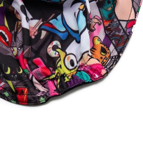 Cycling Cap for Man and Woman Cycling Hat Under Helmet-Polyester Breathable Sweat Absorbent - color: Flo-30