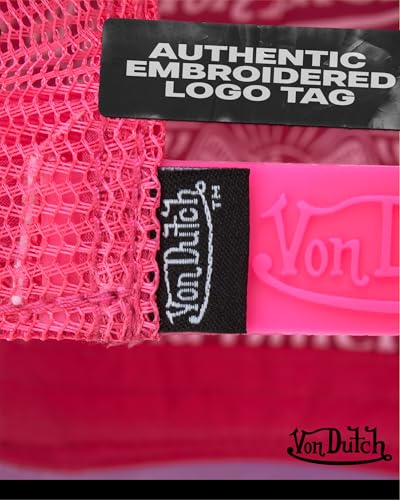 Von Dutch Unisex Velvet Trucker Hat, Curved Bill, Mesh Back, Snapback - color: Lilac Ice