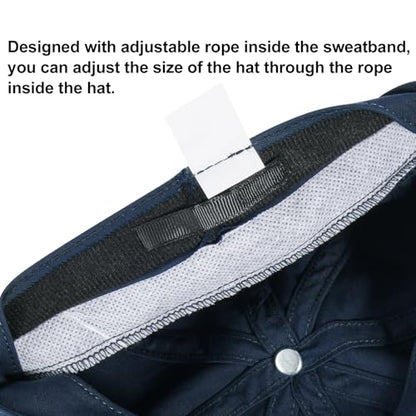 Toddler 8 Panel Cotton Newsboy Cap - color: Navy, size: 2-3T