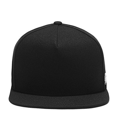 RIOREX Hip hop caps Fashion Animal Embroidery Baseball Cap for Men Adjustable Leather Belt Strapback Baseball Cap - color: Blank Black