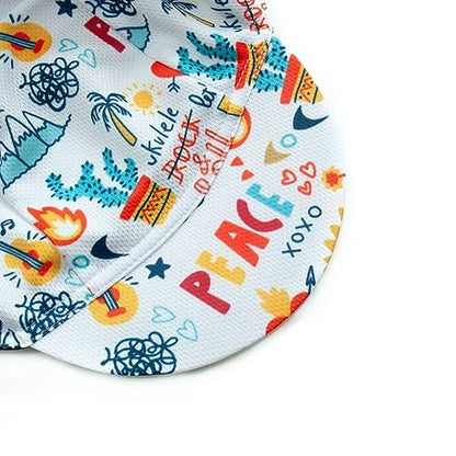 Funny Cycling Cap - Men and Women Cycling Hat-Under Helmet Bike Cap One Size - color: Aa4