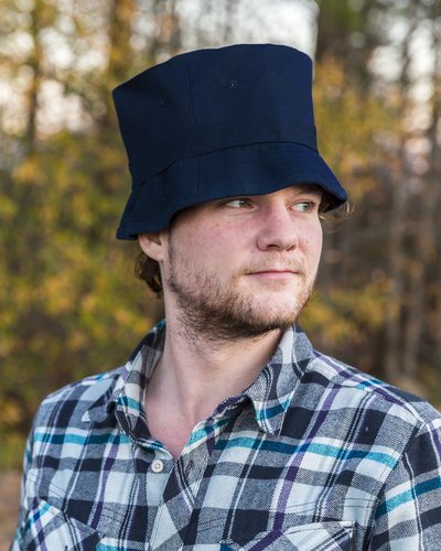 Decky Fisherman's Bucket Hat - color: Navy, size: Small-Medium
