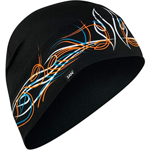 Zanheadgear® Helmet Liner Beanie SportFlex® Series - color: All Pinstripe Flame