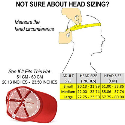 DALIX Solid Blank Trucker Hats Caps 2 Pack - color: Red