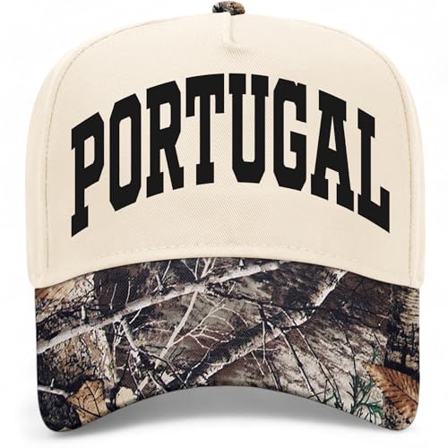 Portugal Collegiate Hat - color: Tree Camo/Natural