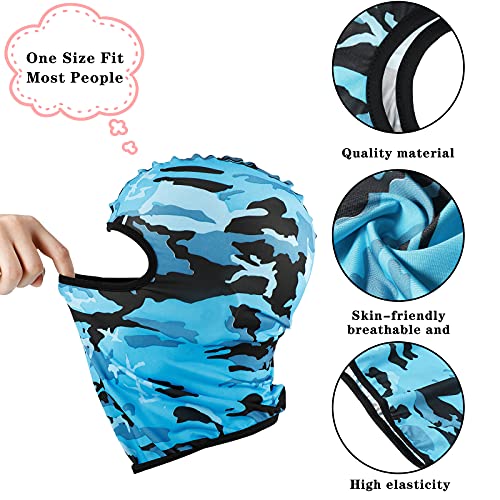 Geyoga 8 Pcs Balaclava Ski Mask Sun Protection