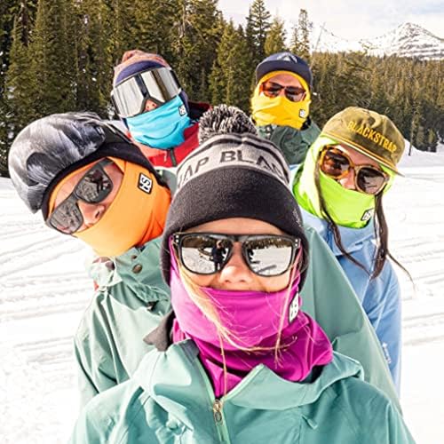 BLACKSTRAP Hood Balaclava Face Mask – Cold Weather Ski Mask, Breathable, Moisture-Wicking, and Helmet-Compatible - color: Commando Storm