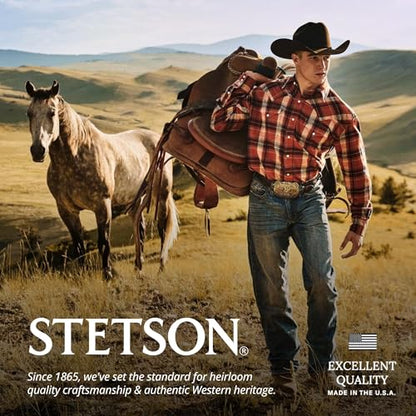 Stetson 7540 Skyline 6X Fur Cowboy Hat - color: Black, size: 6 1/2