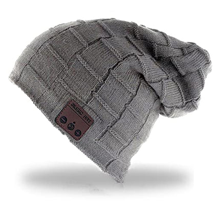 Wireless Music Hat Beanie for Men Women Headphones Wireless Earbuds Headset Music Audio Stereo Earphone Boys Girls Beanie hat Winter Cap Outdoor Sport Business Truck Driver Deep Grey - color: Deep Grey