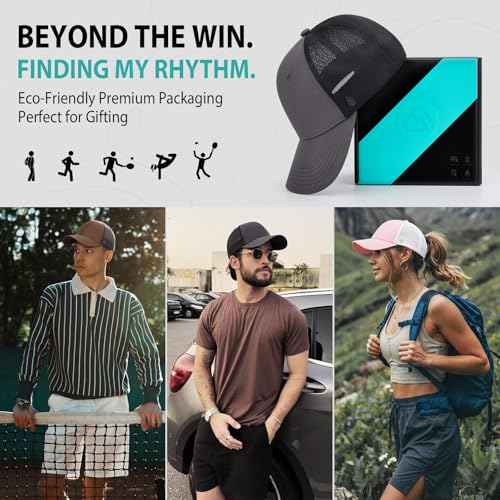 AOPREL Cloud-Touch Trucker Hat - High-Density Structured Mesh Baseball Cap Men & Women，Shape-Retaining Breathable UPF 50+ - color:  Charcoal Gray · Urban
