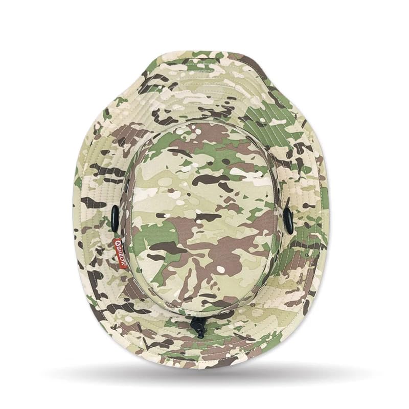 Seahawk V2 Performance Sun Hat - color: All Terrain Camo, size: Medium-Large