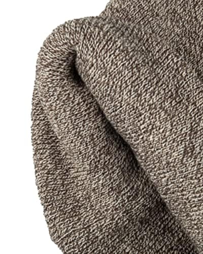 Levi's Mens All-Season Hero Beanie Soft Knit Cuffed Winter Hat, Warm & Comfortable Everyday Style - color: Marl Brown