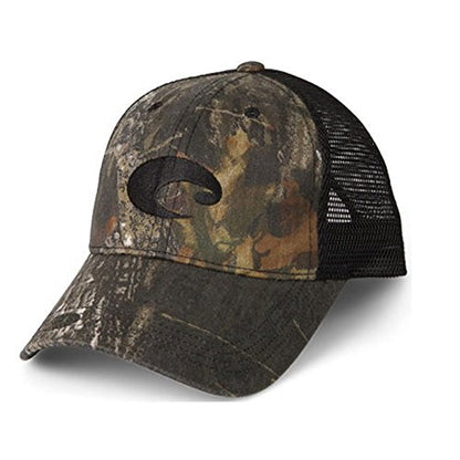 Costa Del Mar Unisex Adult Mesh Trucker Hat - color: Black