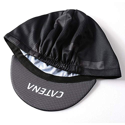 CATENA Men's Outdoors Sports Cycling Cap Bike Skull Breathable Sun Caps Riding Hat for Men - color: Black-39