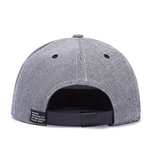 RIOREX Hip hop caps Fashion Animal Embroidery Baseball Cap for Men Adjustable Leather Belt Strapback Baseball Cap - color: Gray(l)