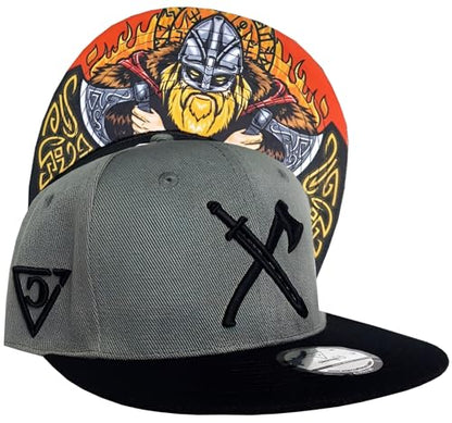Capiche [99+ Variations] Special Series Snapback Cap - One Size Unisex Men - color: [Child Size] the Viking
