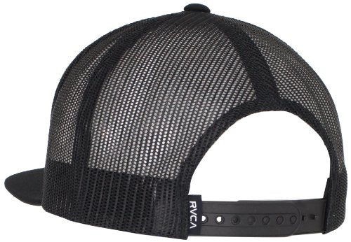 RVCA Men's VA All The Way Trucker Hat - color: Black