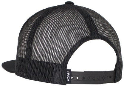 RVCA Men's VA All The Way Trucker Hat - color: Black