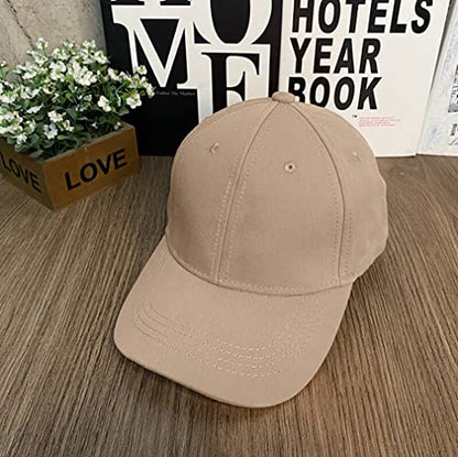3 Pack Unisex Cotton Baseball Cap Adjustable Unconstructed Plain Sport Dad Golf Hat for Men and Women - color: Black+grey+khaki