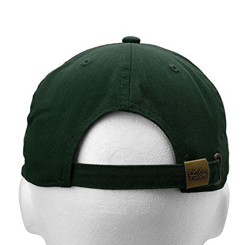 Falari Classic Baseball Cap Dad Hat 100% Cotton Soft Adjustable Size - color: Dark Green