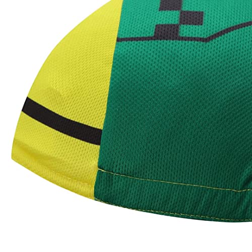 Man's Cycling Cap - Polyester Road Cycling Hat-Under Helmet - Cycling Helmet Liner Breathable&Sweat Uptake - color: Ccn