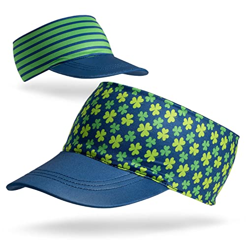 Gone For a Run Running Visor - Comfort Performance - One Size Fits Most - color: Lucky
