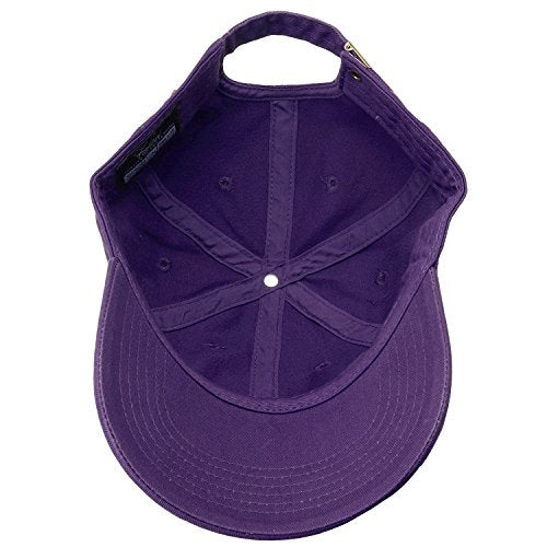 Falari Classic Baseball Cap Dad Hat 100% Cotton Soft Adjustable Size - color: Dark Purple