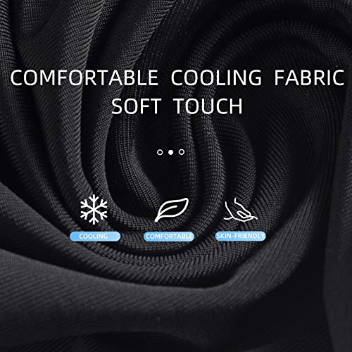 ROCKBROS Balaclava Face Mask Men Women Breathable Windproof Summer Cooling - color: Black 2