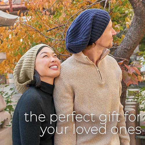 CHARM Oversized Winter Slouchy Knit Beanie - color: Pink