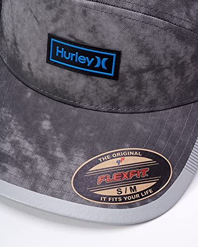 Hurley Men's Baseball Cap - Mission Curved Brim Fitted Trucker Hat - color: Dark Grey, size: Medium