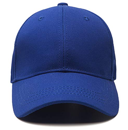 Edoneery Kids Baseball Hat, Adjustable Cotton Cap - color: Dark Blue, style: 3-8 Years