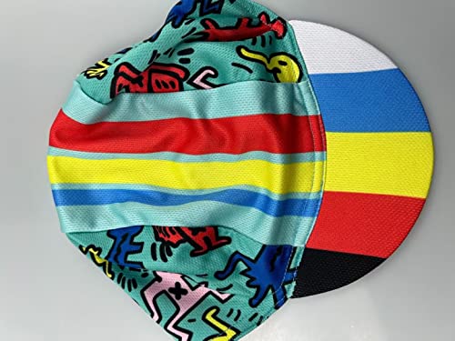 Funny Cycling Cap - Polyester Cartoon Cycling Hat-Under Helmet - Cycling Helmet Liner Breathable&Sweat Uptake - color: G24