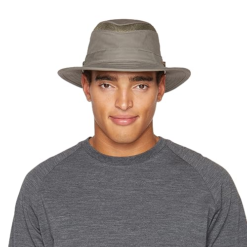 Tilley T5MO Adventure Airflo Hat, UPF 50+ Men's Sun Hat - color: Olive, size: 7 3/4