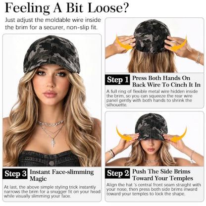 Stylish Newsboy Cap Soft Foldable Flat Cap for Big Heads - color: Camouflage Green