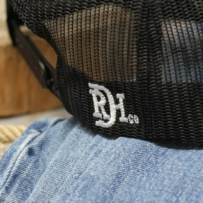 Red Dirt Hat Company Wildlife Hat | 5-Panel Western Adjustable Snapback Cap - color: Snipe Hunt - Silver/Black