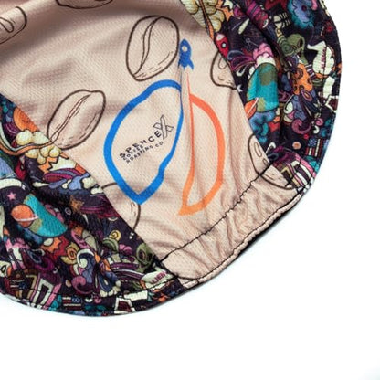 Cycling Cap for Man and Woman Cycling Hat Under Helmet-Polyester Breathable Sweat Absorbent - color: Go-21