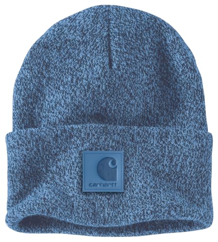 Carhartt Men's Tonal Patch Beanie - color: Workwear Blue/Superstorm Marl